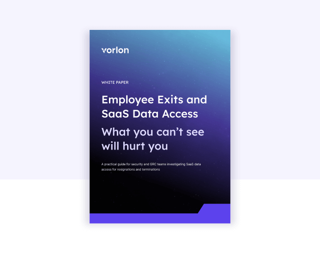 Guide for Managing Employee Exits and SaaS Data Access