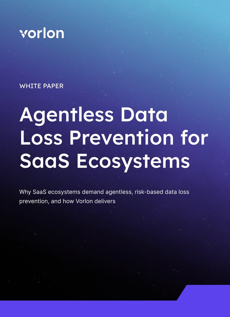 agentless data loss prevention for saas ecosystem